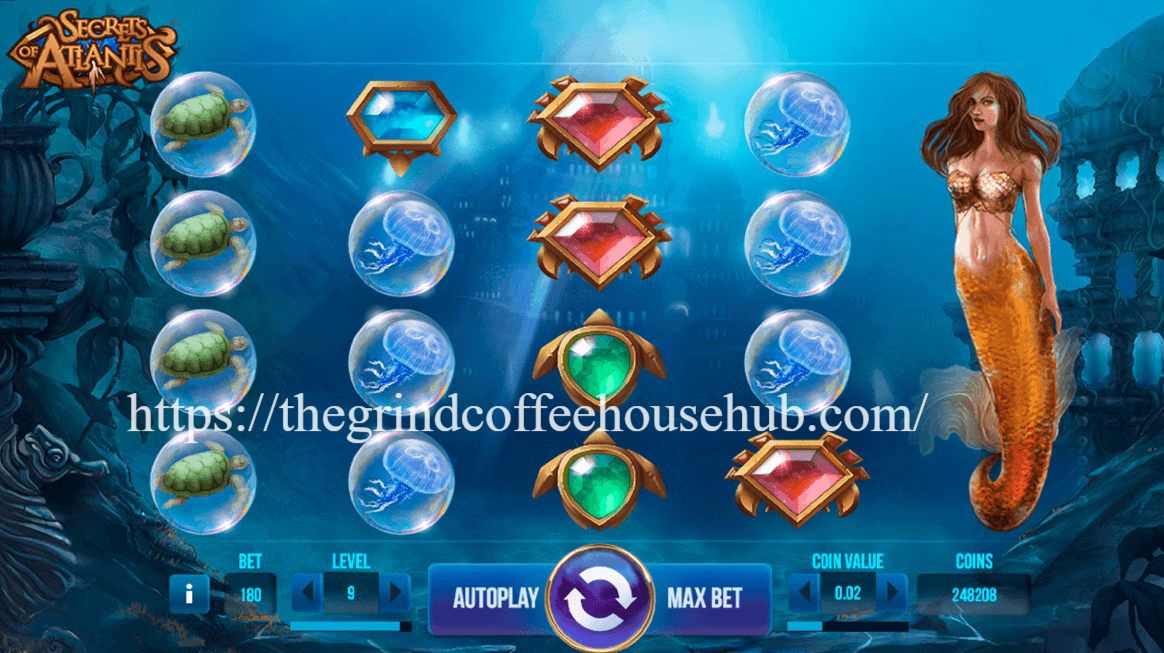 Secrets of Atlantis: Slot Kota Bawah Laut dengan Free Spins & Bonus Misterius