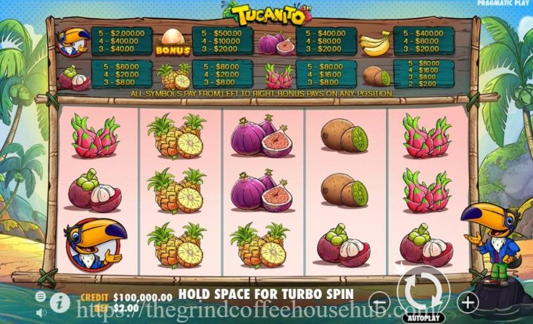 Tucanito: Slot Burung Tukan Tropis dengan Warna Cerah dan Petualangan Hutan Eksotis