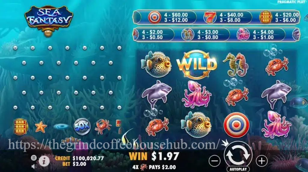 Sea Fantasy: Slot Dunia Laut Fantasi dengan Harta Karun Bawah Samudra